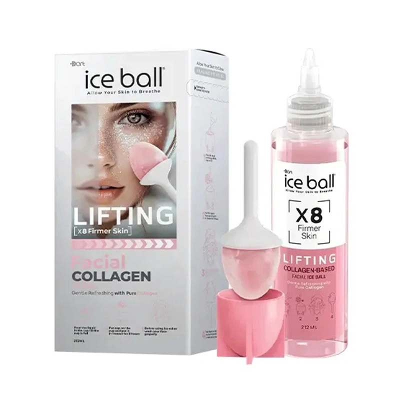 ژل آبرسان کلاژن لیفتینگ صورت آیس بال Ice Ball Facial Collagen Lifting